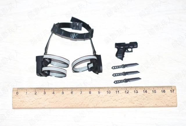 1/6 Belt Hot Toys MMS622 Black Widow Yelena Collectible Figure Costume Accessory