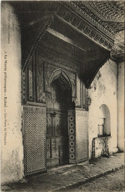CPA Maroc Ancienne – Carte Postale De Rabat (Années 1910, N&B)