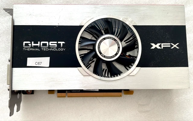 XFX AMD Radeon HD7800 2GB GDDR5 PCI-E 2×DVI HDMI 2×DisplayPort Graphics Card