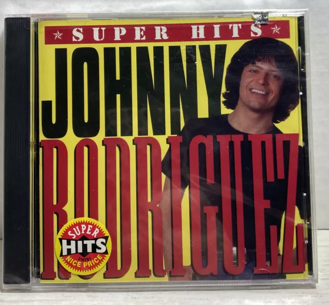 Johnny Rodriguez Super Hits by Johnny Rodriguez CD New Sealed