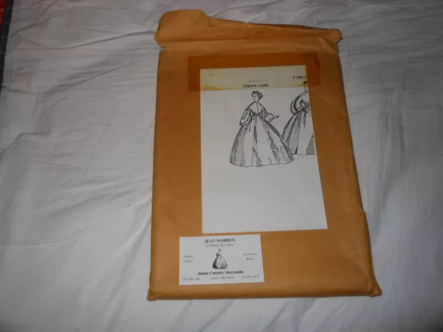 Dress Pattern, American Civil War Era, New old stock