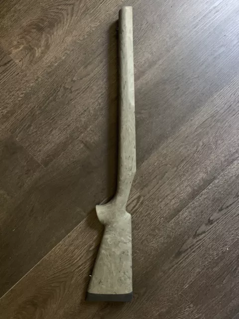 Remington 700 Hogue Overmold Ghillie Green Short Action Pillar Bedded