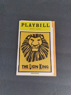 download the lion king playbill download the lion king playbill