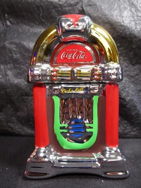 Coca Cola  Coke And A Song Jukebox  Salt & Pepper Shakers - Beautiful Set In Box