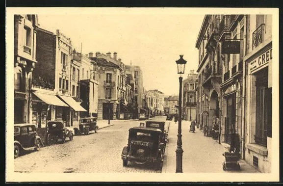 CPA Verdun, Rue Mazel, vue de la rue