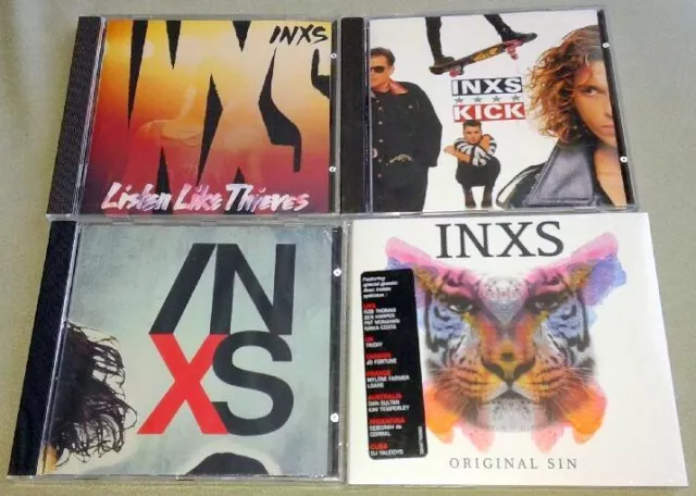 Inxs-Listen Like Thieves,Kick,X,Welcome To Wherever You Are,Original Sin+More-7C