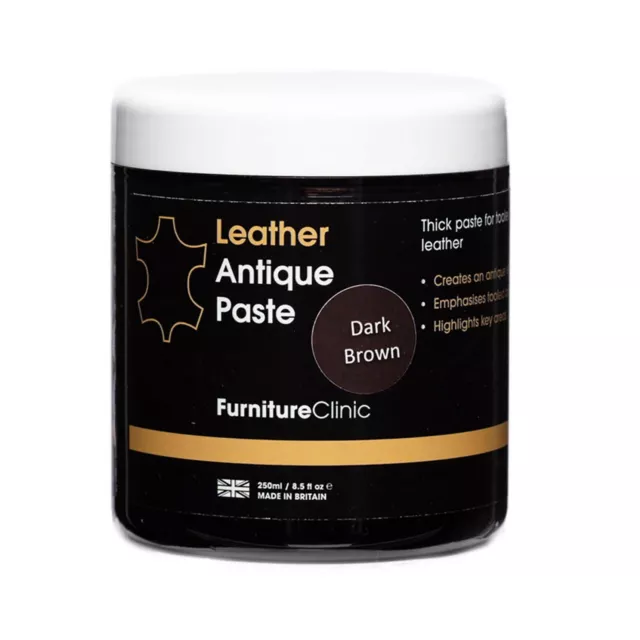 Leather Antique Paste -  Used to add an antique effect on tooled leather