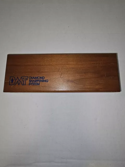 DMT (Diamond Machining Technology) 8-in. Diamond Whetstone, Course w/ Wood Box