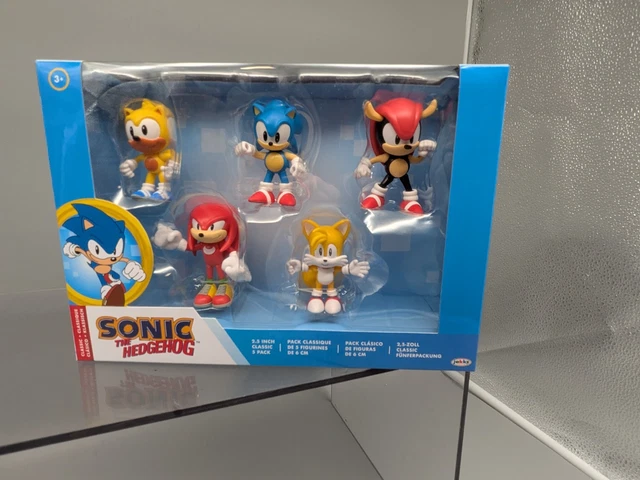 SONIC THE HEDGEHOG Ray Knuckles Tails Mighty Sonic Jakks Pacific K26 A ...