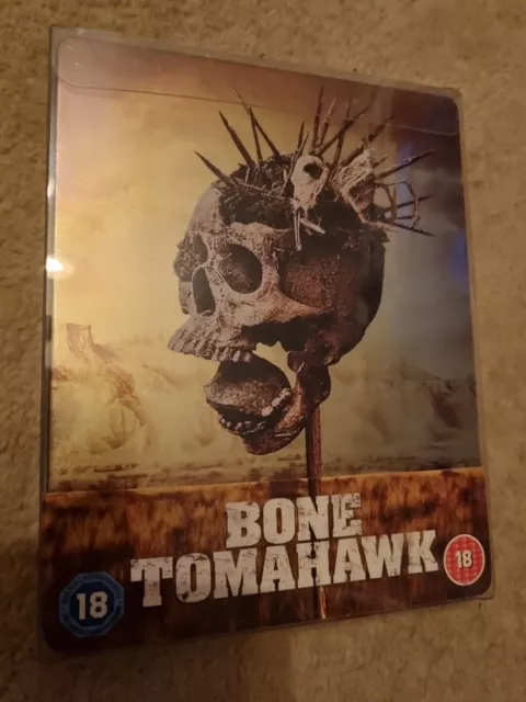 BONE TOMAHAWK Steelbook Zavvi UK Blu Ray Ltd Edition Rare OOP Region Free!