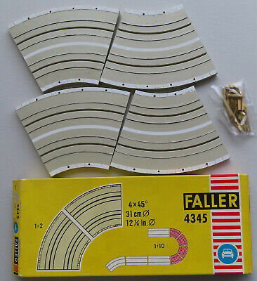 EPS42 AMS Faller Ams 4245 2 X Courbe 45 Degré en Emballage D'Origine 