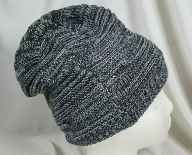 Calvin Klein Thick Marled Knit Gray Winter Hat Beanie Warm & Comfy SHIPS FREE! 3