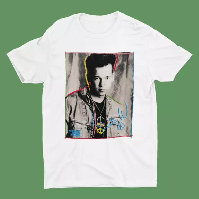 New Kids On The Block Vintage Donnie Wahlberg White Unisex S-4XL T-Shirt TE062