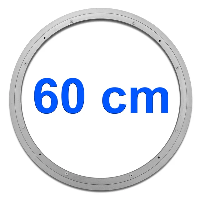 Rotule Plateau Tournant 30cm - Support Rotatif 120kg En Aluminium - Pour Meuble Ou Projecteur