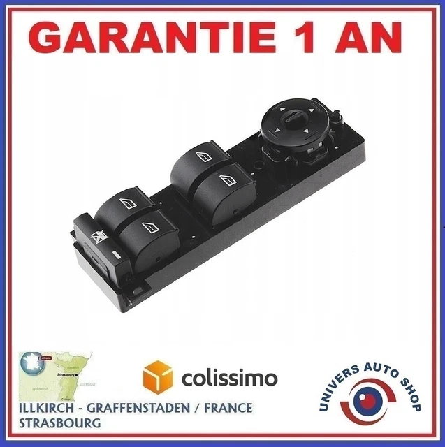 Commande Bouton Lève Vitre Avant Gauche pour FORD C-MAX; 1471944, 7M5T-14A132-AA