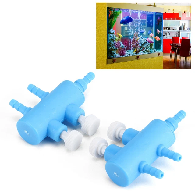 Tubo D'acqua In Plastica Per Acquario Connettore Valvola Di Controllo Del Vo DB3