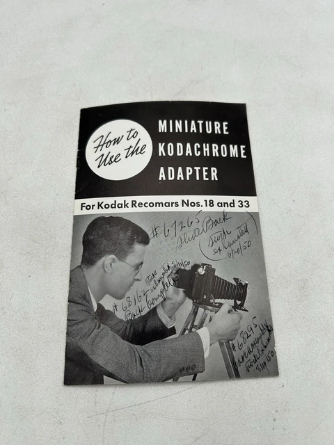 Manuali e guide vintage, Vintage, Fotografia e video - PicClick IT