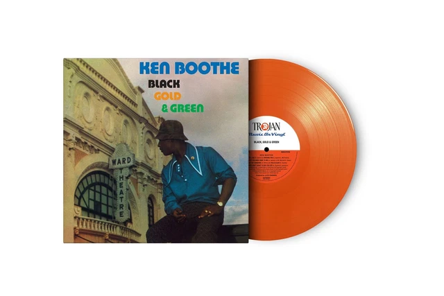 蘭LP Ken Boothe Black Gold &amp; Green MOVLP3755 Trojan Records /00260 Ken Boothe – Black Gold & Green – Vinyl (LP, Album, Stereo