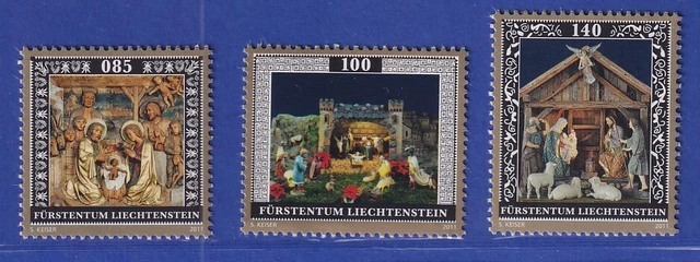 Liechtenstein 2011 Weihnachten Krippen Mi.-Nr. 1614-16 **