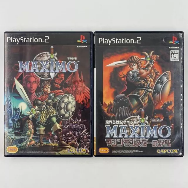 Maximo & maximo vs. Army of Zin Mashin Monster no Yabou set PlayStation 2 PS2