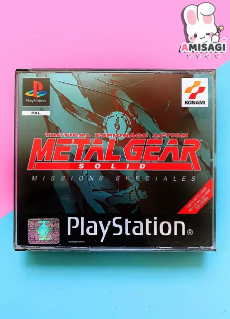 Metal Gear Solid Special Missions - PS1 Spiel Sony PlayStation 1 Retro 1999 FR