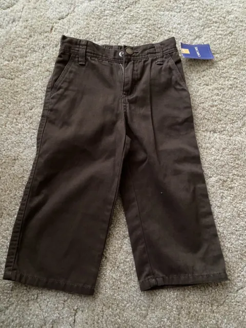 Young Infant Boy Pant Brown Size 24 Months
