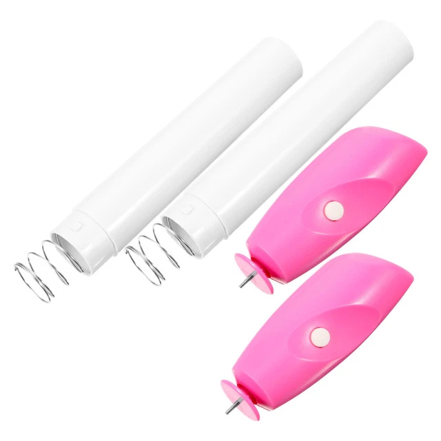 2 stücke Elektrische Quilling Papier Stift Tragbare Papier Wickler Diy Curling
