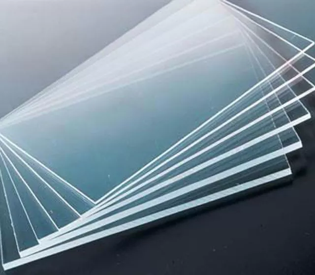 Clear 5mm Acrylic Perspex Sheet Custom or Cut To Size,  Engravable