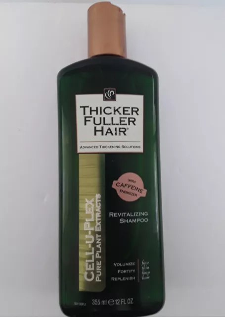 Thicker Fuller Hair Cell-U-Plex Revitalizing Shampoo - 12oz.