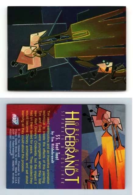 Toot Toot #55 Hildebrandt Separate & Together 1994 Comic Images Card