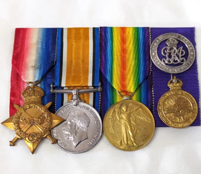 Wounded Gallipoli WW1 Australian Army 11th Battalion AIF medals & badges Toomer