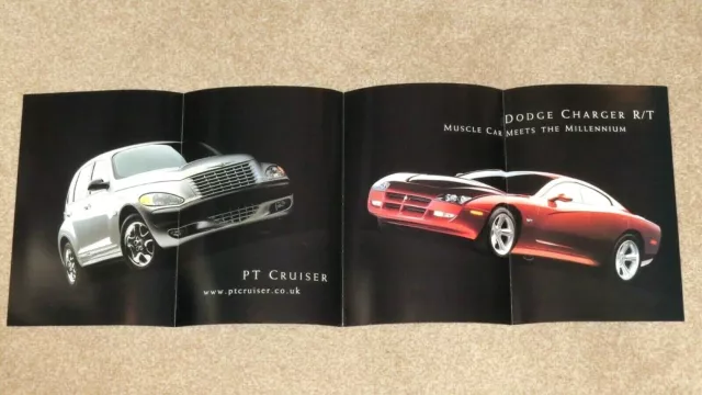 1999 CHRYSLER UK Sales Brochure - PT Cruiser, Dodge Charger, Neon, Voyager Viper