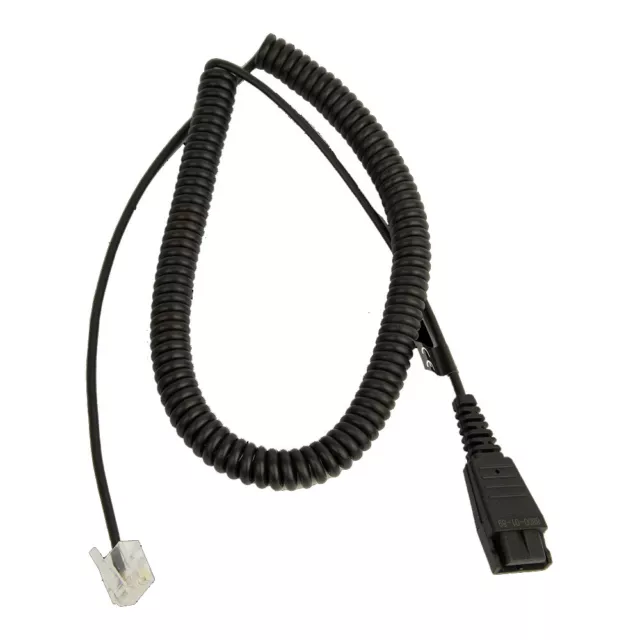 Jabra Link Spiralkabel Unterteil QD auf RJ45 (8800-01-89)