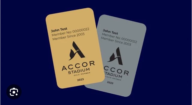 Accor Gold membership. NRL 2024