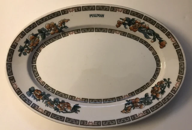 Syracuse Pullman Railroad 10 1/2” Platter