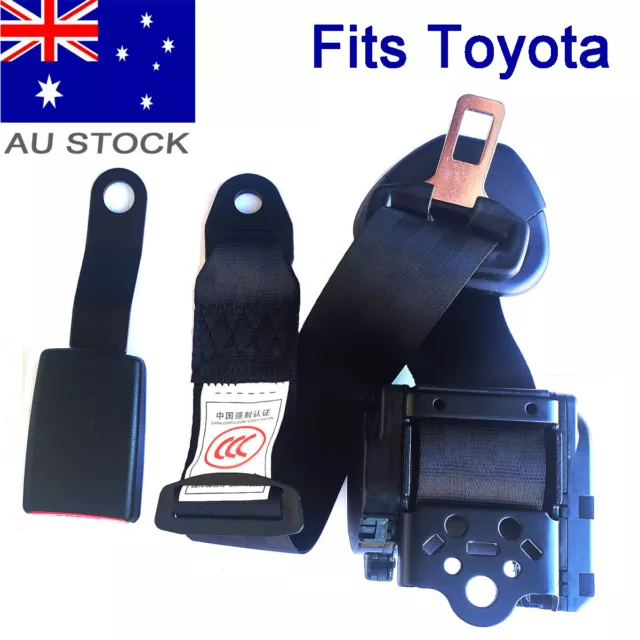 For Toyota 3Points Seatbelt Replace Universal Seat Belt Harness Driver Passenger