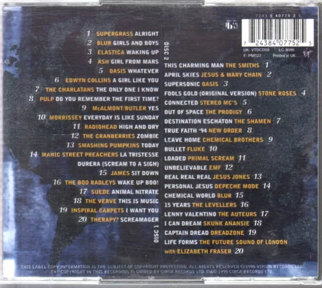 Various Artists Best...album In the World...ever! double CD Europe Virgin 1995 2 2