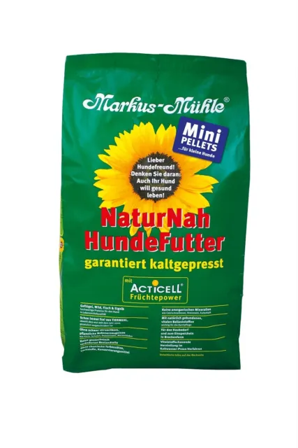 Markus-Mühle 5kg Naturnah Mini Pellets Hundefutter