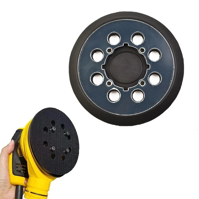 5 imbottiture di supporto di ricambio per smerigliatrice DWE6423 alta densità design 8 fori
