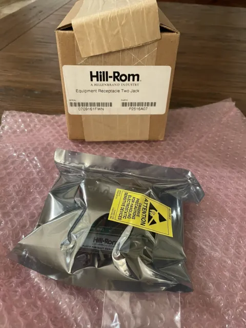Hill-Rom P2516A07 Equipment Receptacle Two Jack Nurse Call New Sealed