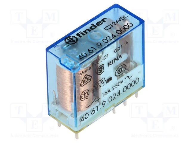 RELPOL Elektromagnetisches Relais – 230 V AC, 16 A / 250 V AC, RUC-2022-4A- 5230, Sockelmontage, Betriebstemperatur -40 Bis +70 °C – Robust & Zuverlässig RELPOL Elektromagnetisches Relais – 230 V AC, 16 A / 250 V AC, RUC-2022-4A- 5230, Sockelmontage, Betriebstemperatur -40 Bis +70 °C – Robust & Zuverlässig