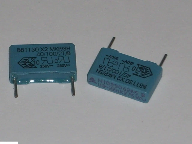 EPCOS B81130 X2 Mkp/Sh 40/100/21/B B81130B1223K ( 2 Stück) New /Neu EUR ...