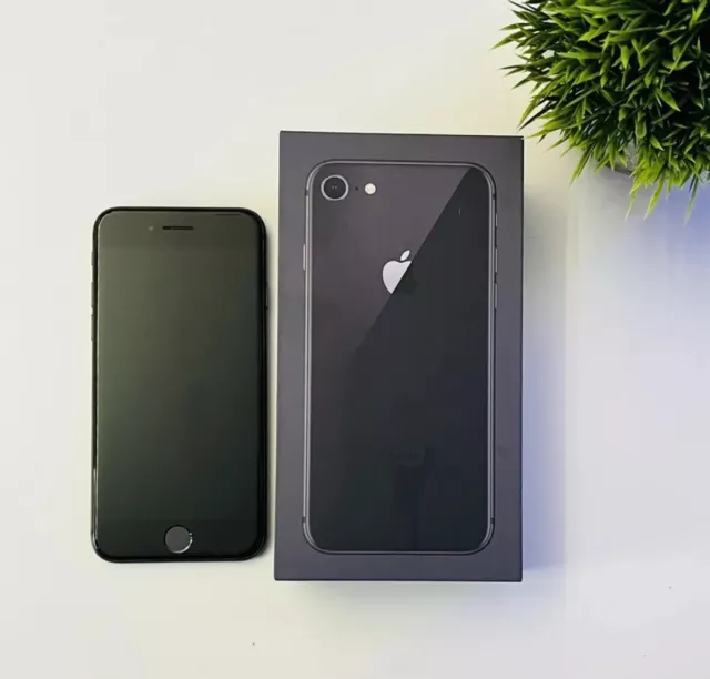 Apple iPhone 8 - 64GB - Space Grau (Ohne Simlock) - Neuwertig