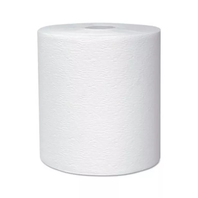 Individual Hard Roll Paper Towels 8"x600' Soft Poly-Bag Protected Hand Drying