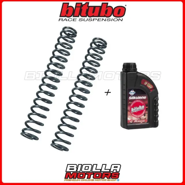 KIT MOLLE FORCELLA 1,0 Kg/mm BITUBO HONDA CB600F HORNET (NO ABS) 2008- MH50 PC41