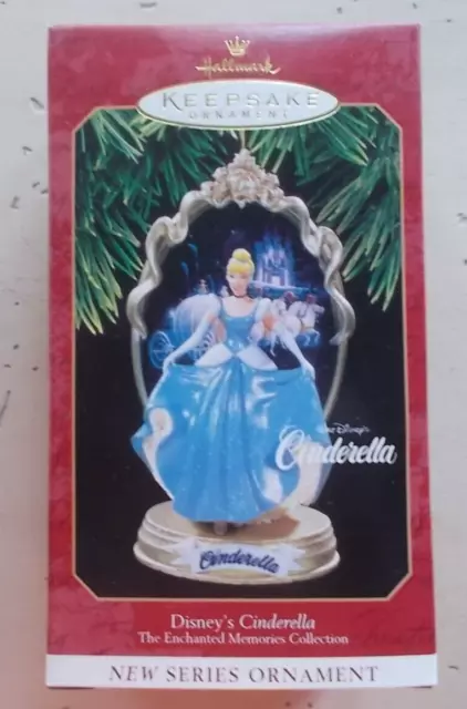 Vintage 1997 Disney's Cinderella Enchanted Memories Hallmark Keepsake Ornament