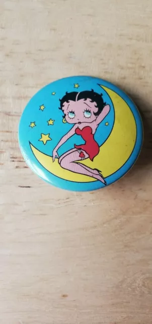 Betty Boop on the Moon pin 1986 KFS Cartoon