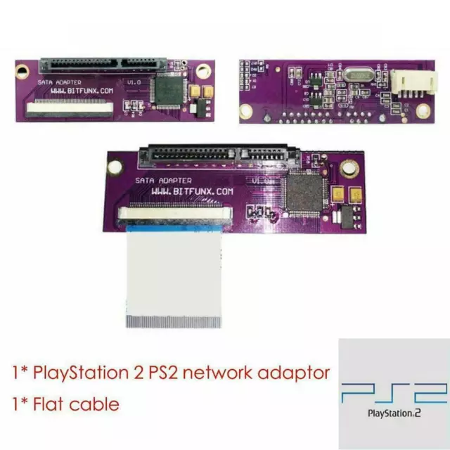 SATA 2.5 3.5 Upgrade Adapter For PS2 PlayStation2 Network Adaptor Hard T0O8