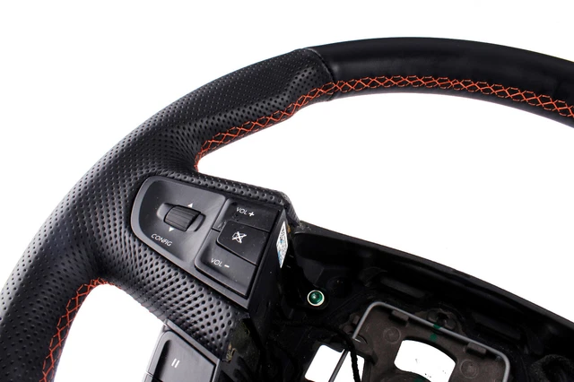 DOMOJT Couvre Volant En PU Cuir Pour Peugeot 308 408 508 205 206 208 3008 2008 4008 5008 103 106 307 - Antidérapant Respirant