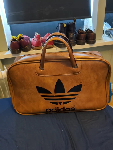 【超美品】adidas 80s Peter Black 英国製 バッグ ブラウン IMG_9931.jpeg